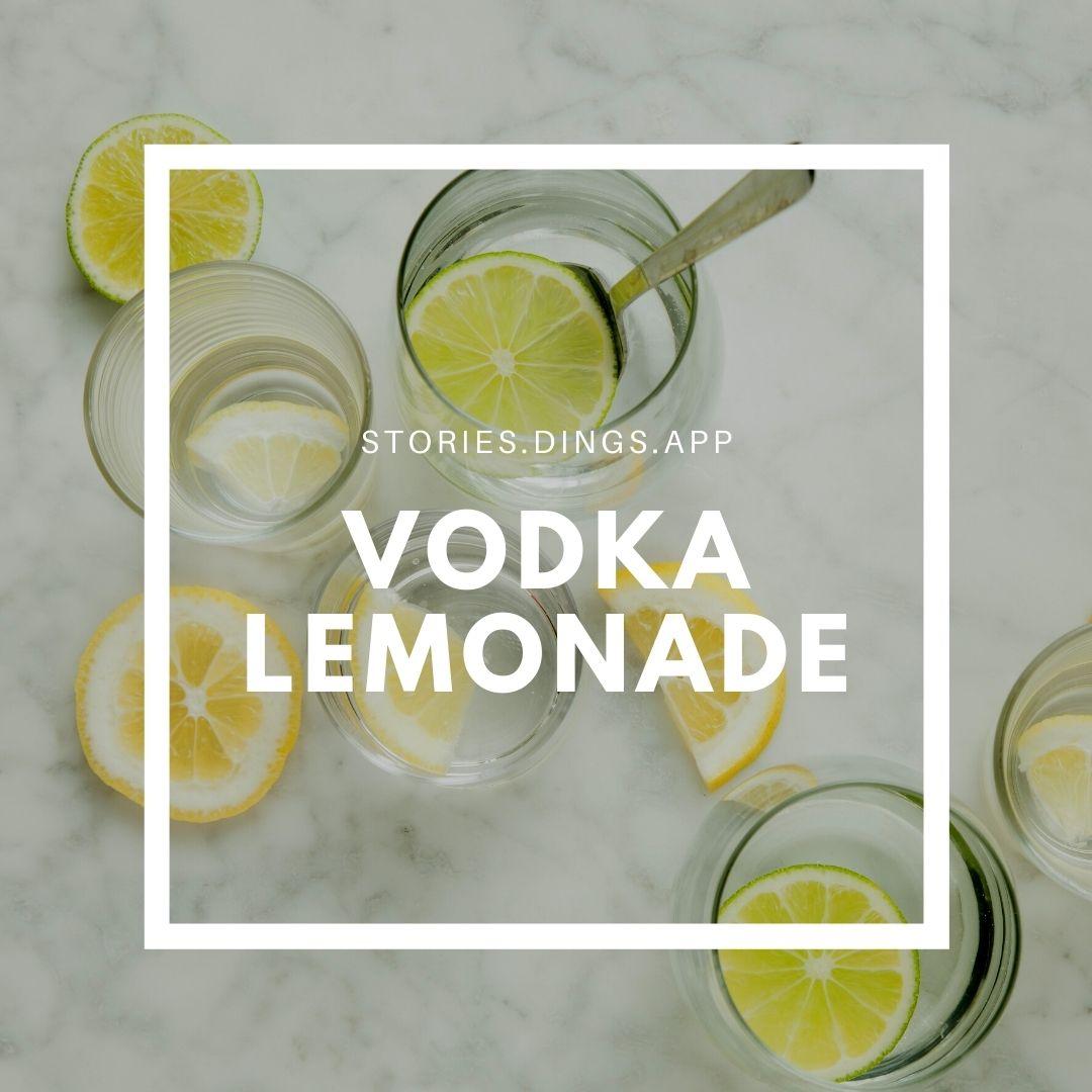 The most refreshing Vodka Lemonade drink you can ever have!